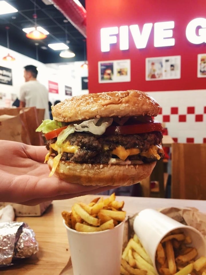 five guys new hong kong wan chai burger joint