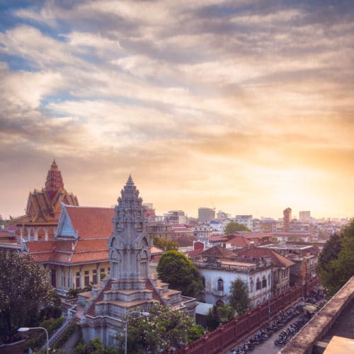 Wat Ounalom in Phnom Penh