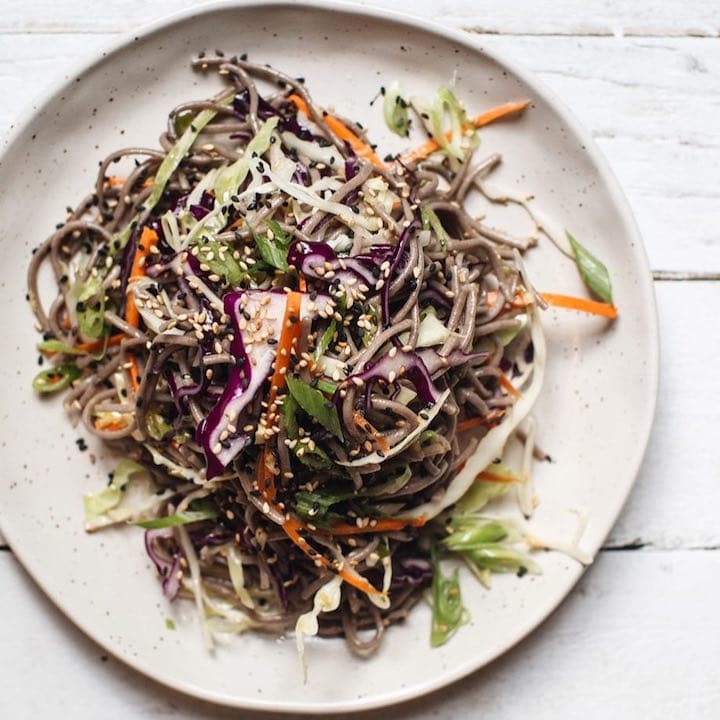 VEDA soba noodle salad