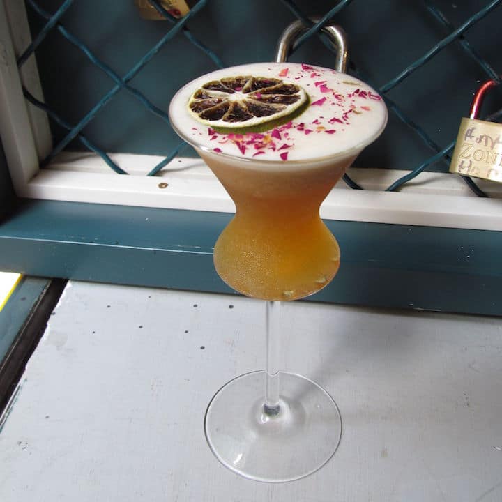 Mrs Pound art month cocktail
