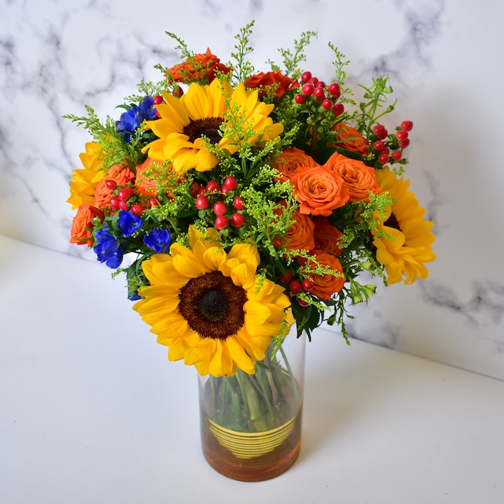 home gift flowers hk mothers day sunflowers