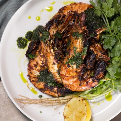 lifestyle cooking bedu harissa prawns