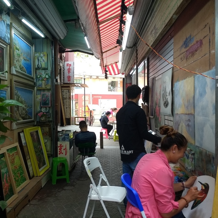 travel shenzhen china day guide dafen oil painting village