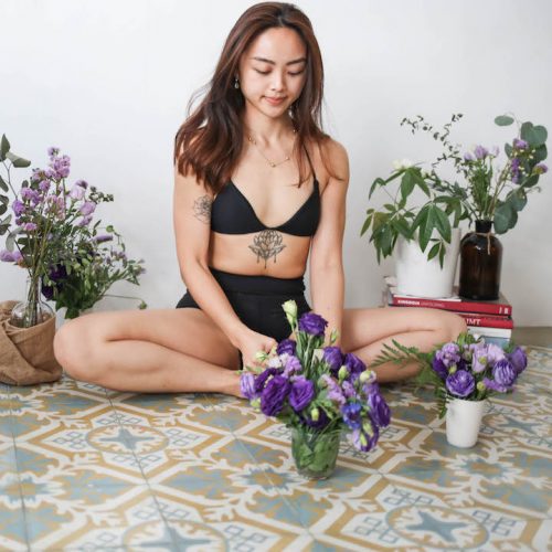 events floral mindfulness yoga sound bath
