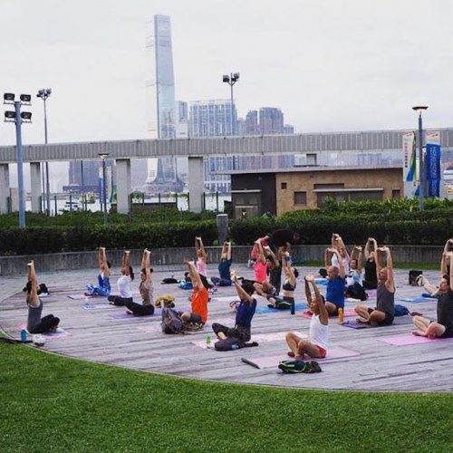 Free Sunset Yoga Sponsored by Flow Factory Co.