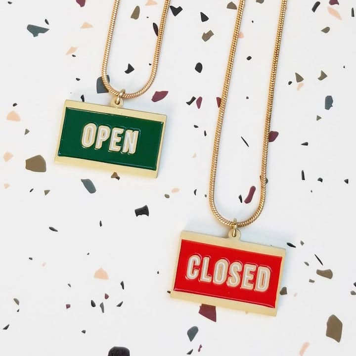 Matter Matters, Open+ Closed Reversible Necklace