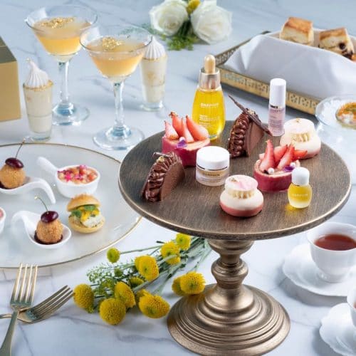 Treat Yourself To The New Darphin Afternoon Tea at Kerry Hotel Hong Kong