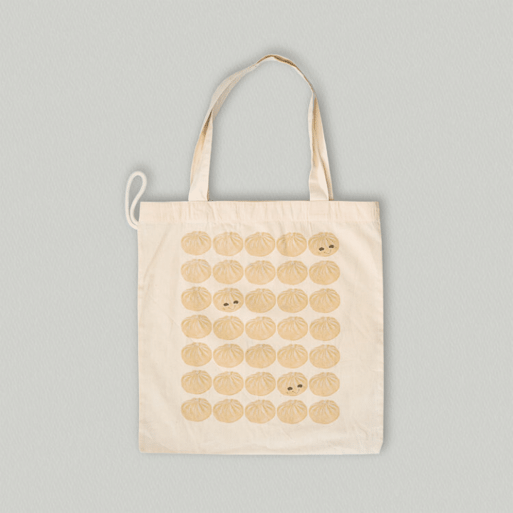 Eco And Ethical Gift Guide: Paper-Roses Design Dumplings Tote Bag