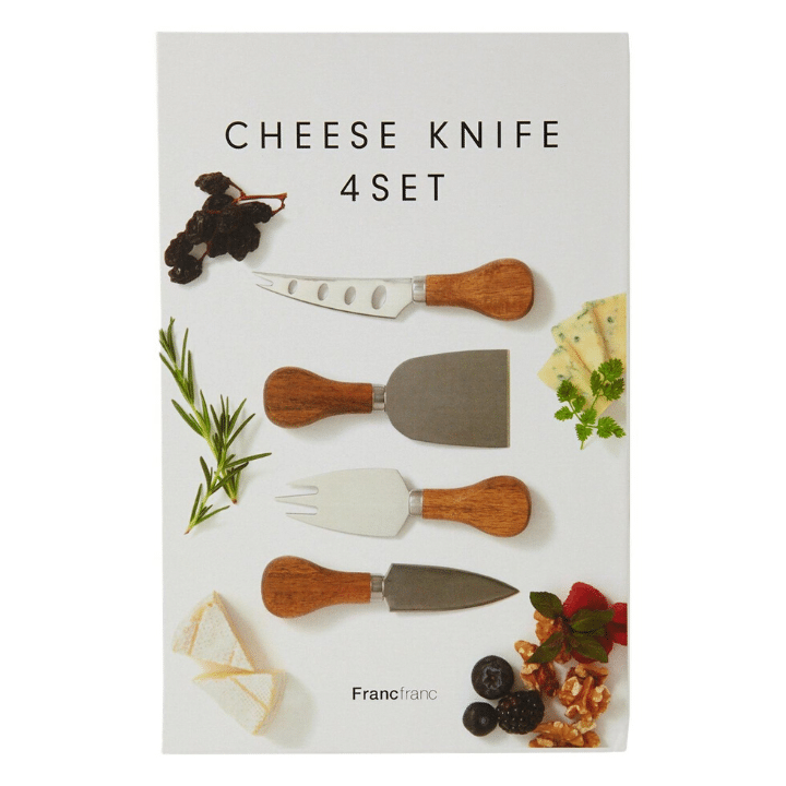 For Him Gift Guide: Franc Franc Cheese Knife 4Set