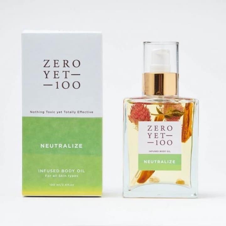 beauty gift guide 2019 zero yet 100 neutralize body oil