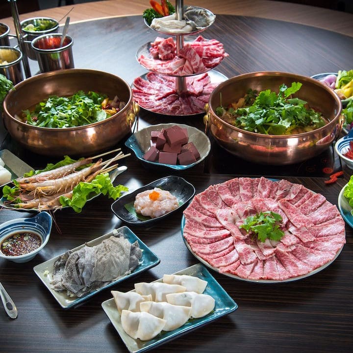 great november feast hot pot