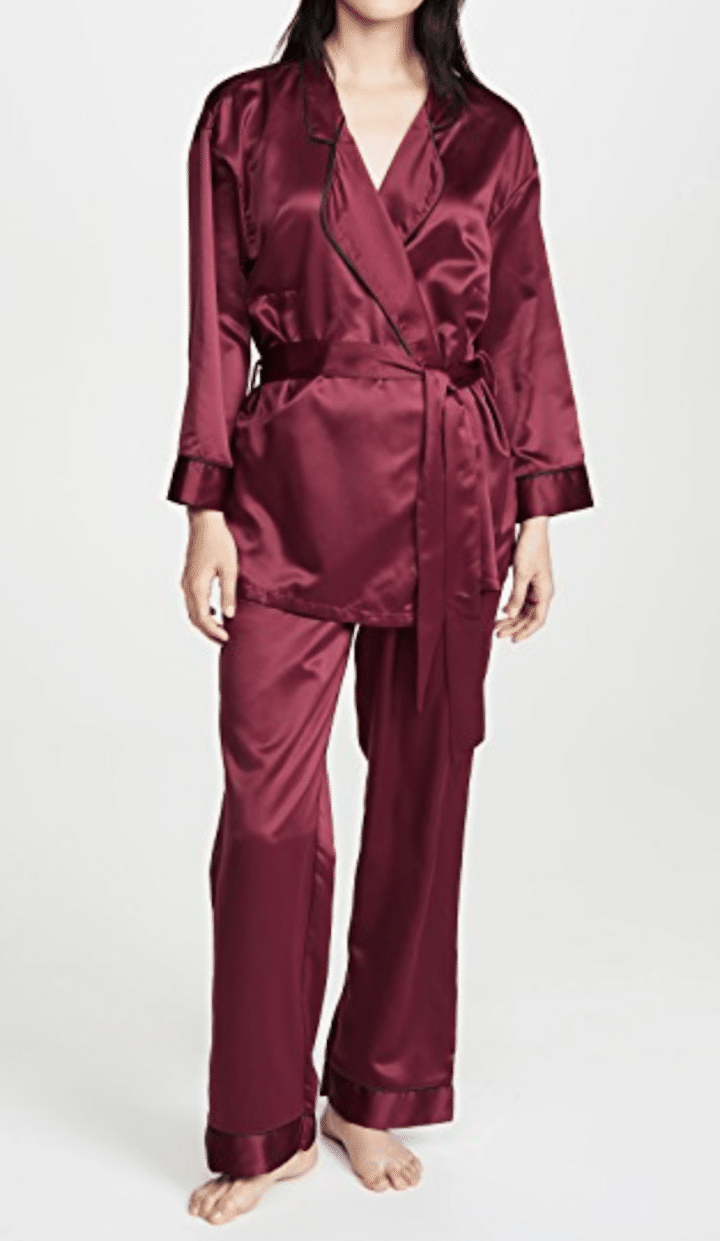 Bluebella Wren Kimono and Trousers PJ Set 