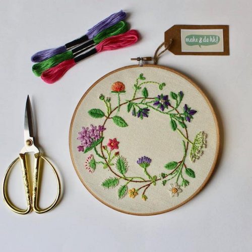 Sassy Hong Kong Events Calendar: Wild Flower Embroidery