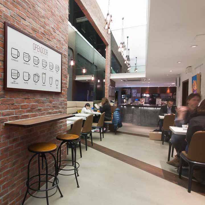 Cafes With Wifi In Hong Kong: Opendoor Cafe + Courtyard