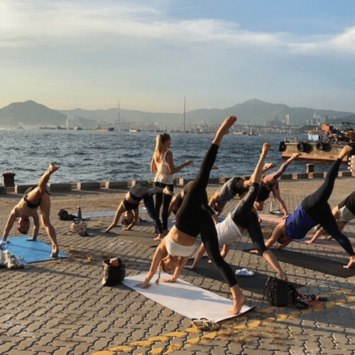 Charity Yoga For MindHK: Outdoor Yoga