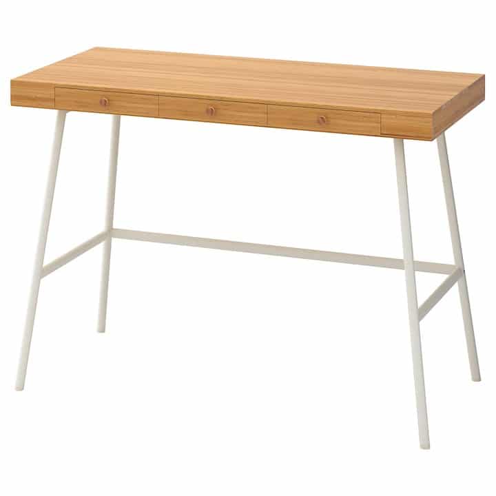 Home Office Essentials: IKEA, LILLÅSEN Bamboo Desk