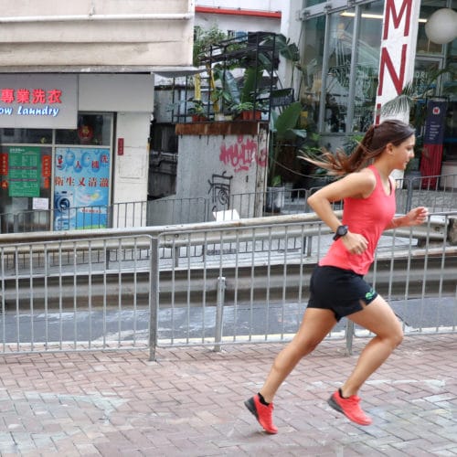 That Girl: Charlotte Taquet running