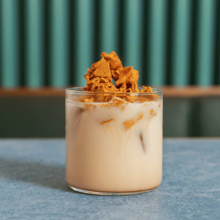 BaseHall: Moyo Sik, Honeycomb Iced Latte