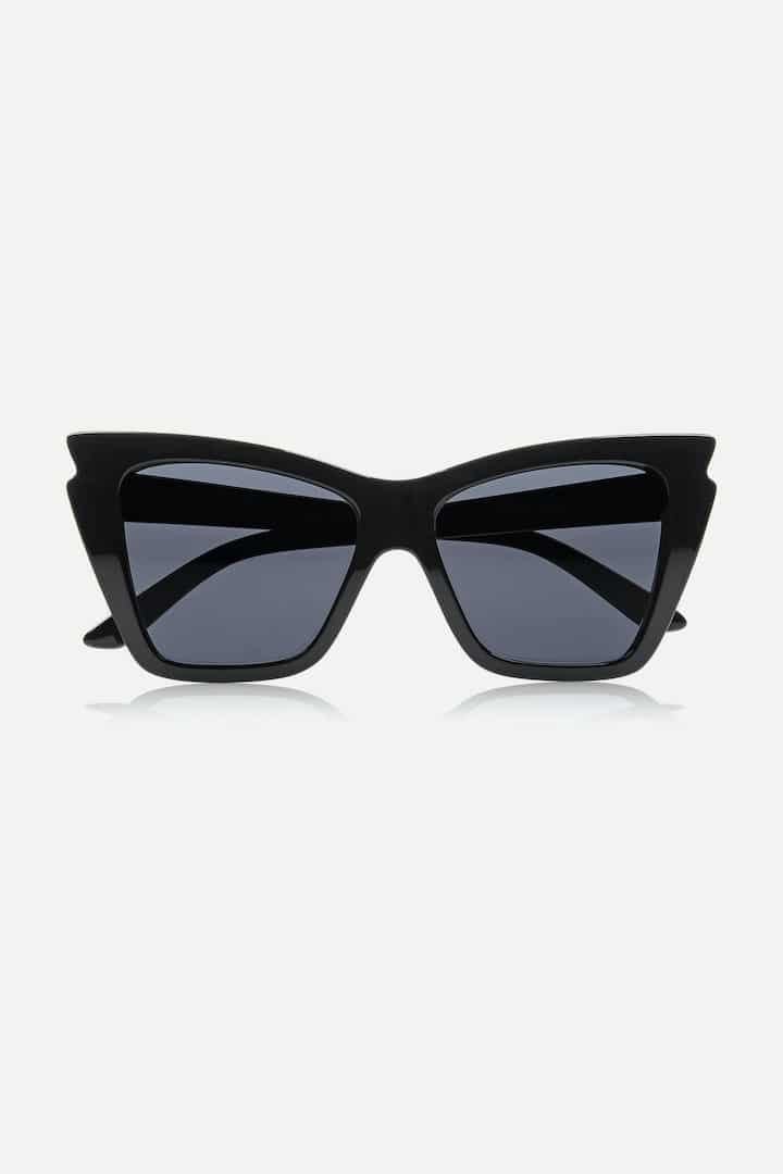 New In Fashion June 2020: Le Specs, Cat-Eye Acetate Sunglasses