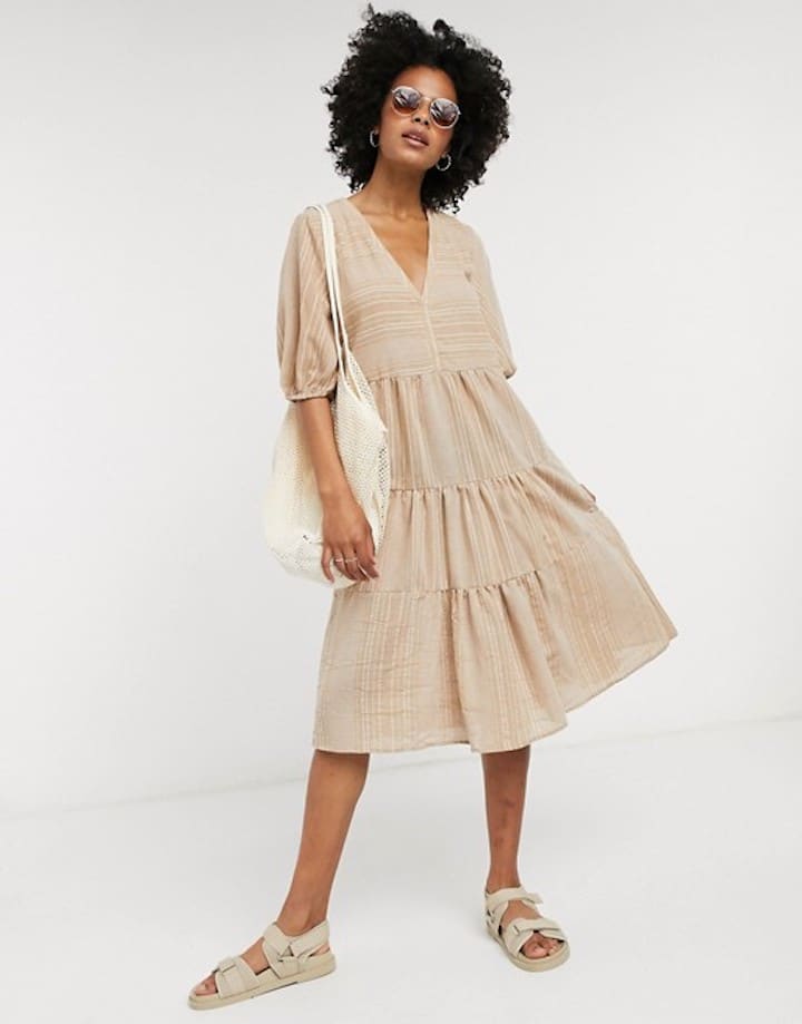 Vila Oversized Smock Dress