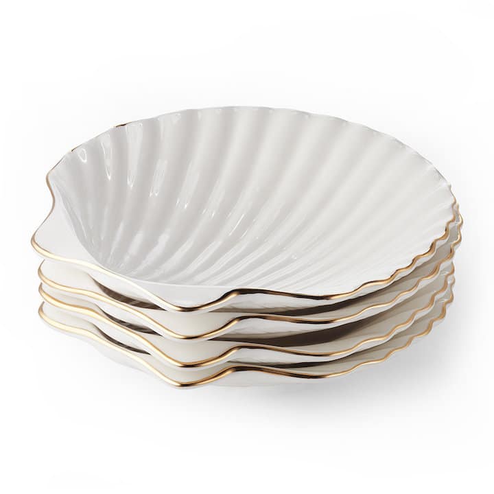 Shell Appetiser Plates, Aerin