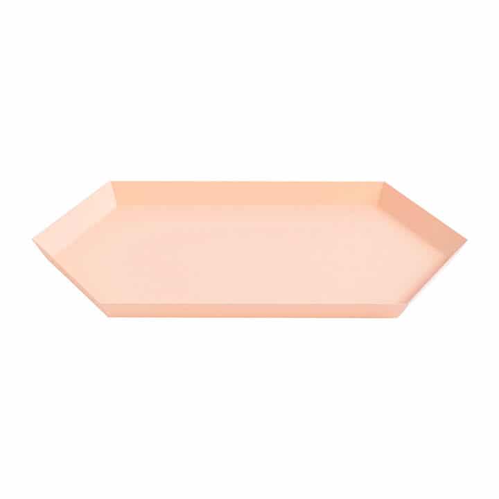 Kaleido Hexagon Tray, Hay