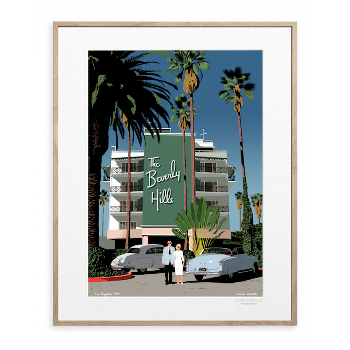 Beverly Hills Print, Image Republic