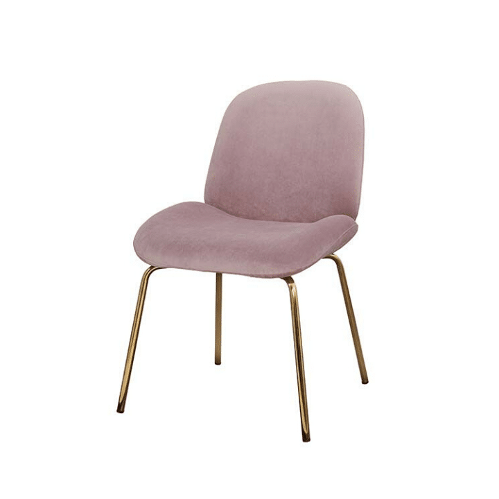 Pink Velvet Chair, Indigo Living