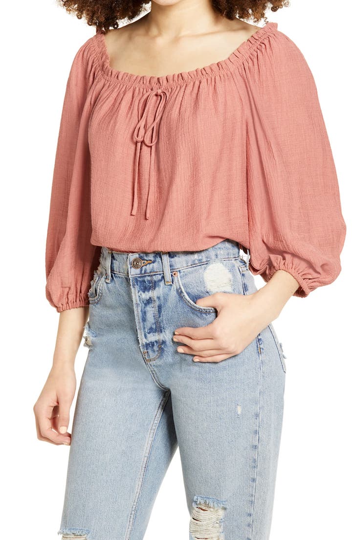 All In Favor Peasant Top