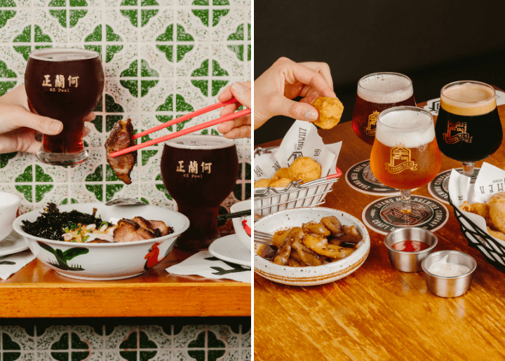 foodpanda: 65 Peel and Zhangmen Brewery