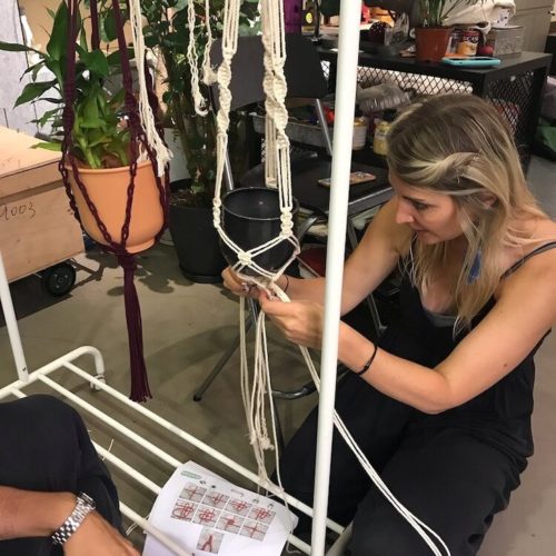 SHK Macrame Plant Hanger Workshop