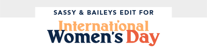 Sassy and Baileys IWD Header