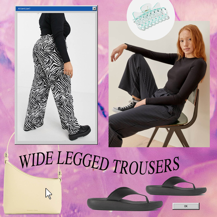 Y2K Fashion Trends: Wide Legged Trousers