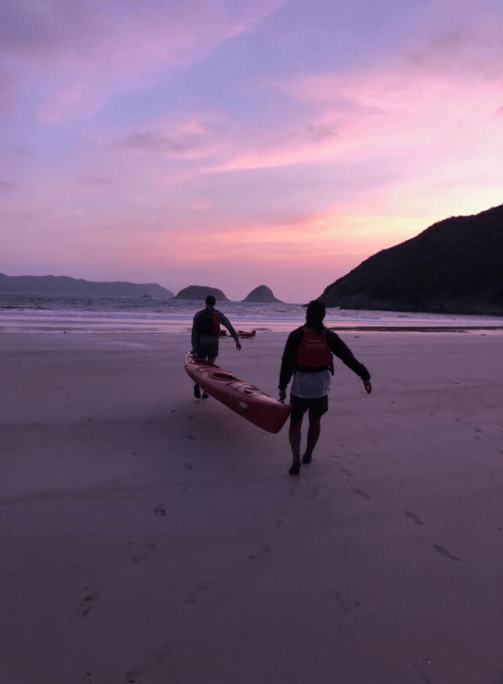 Kayaking Hong Kong: Sunset