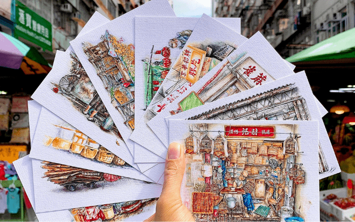 Hong Kong Souvenir: Alvin C.K. Lam Postcard Set