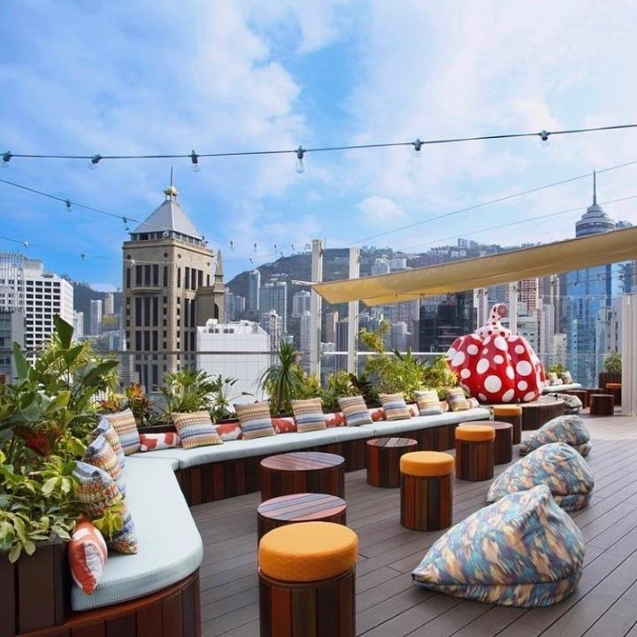Rooftop Restaurants And Bars In Hong Kong: PIQNIQ