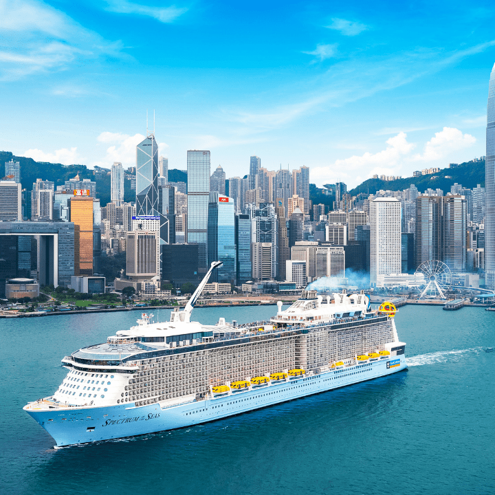 Hong Kong Deals Royal Caribbean Cruise To Nowhere: Spectrum of the Seas