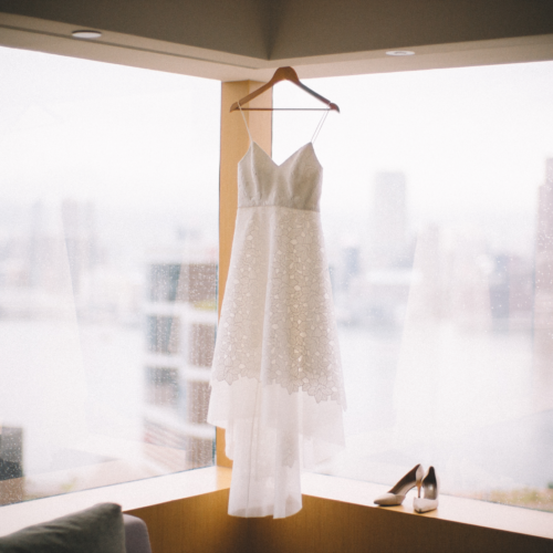 Christina Devine Bespoke Wedding Dress: Final Look