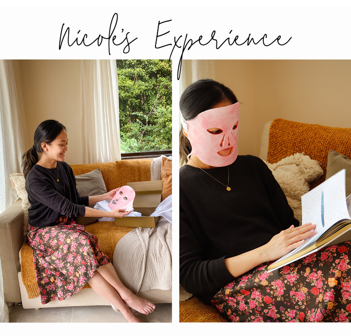 Lane Crawford Angela Caglia's CrystalLED Face Mask Review: Nicole's Experience