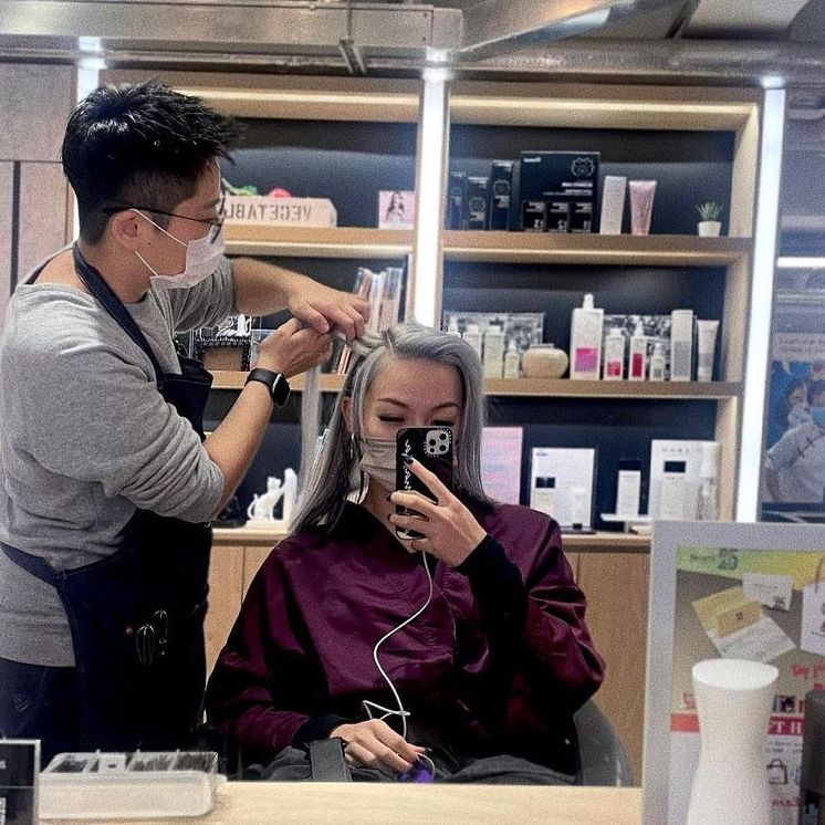 beauty hairdressers hair cut salons stylists colour dye coloured treatment private i salon