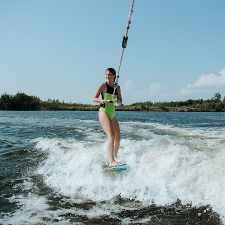 Hong Kong waterspouts wakeboarding wake surfing