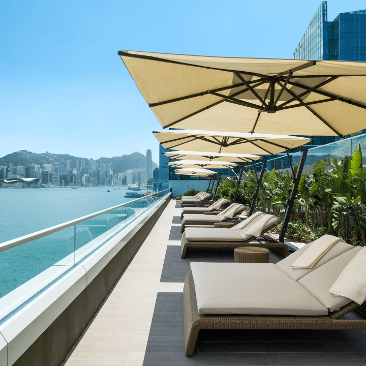 Daycation At Kerry Hotel Hong Kong: Pool Deck