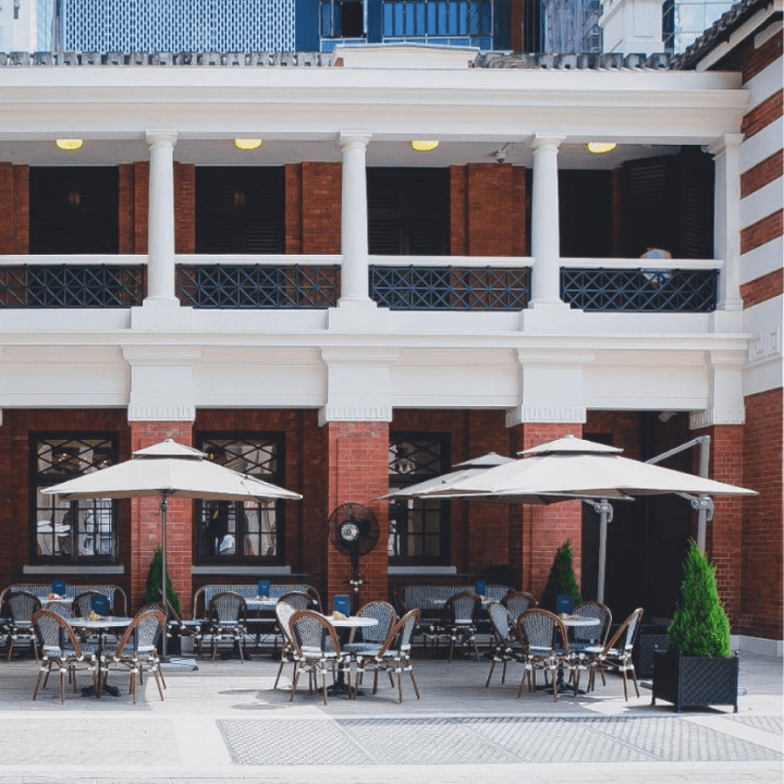 Outdoor Dining In Hong Kong: Cafe Claudel