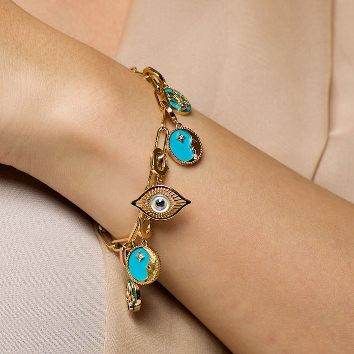 fine jewellery jewelry rings earrings necklaces bracelets accessories style kajal naina nepali nepalese charm gold evil eye