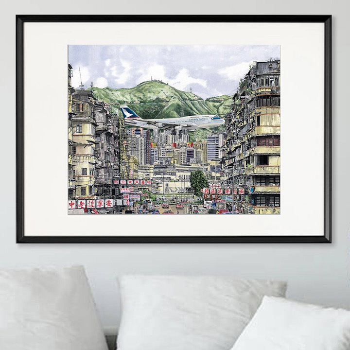 richard crosbie art affordable high quality hong kong artworks watercolour paintings prints home decor lifestyle
