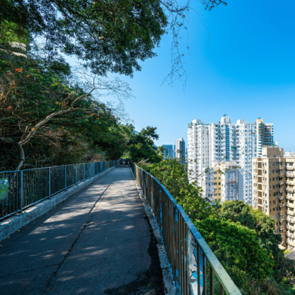 Short Hiking Trails Hong Kong: Wan Chai Green Trail