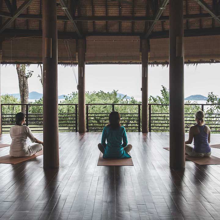 meditation at kamalaya retreat koh samui thailand