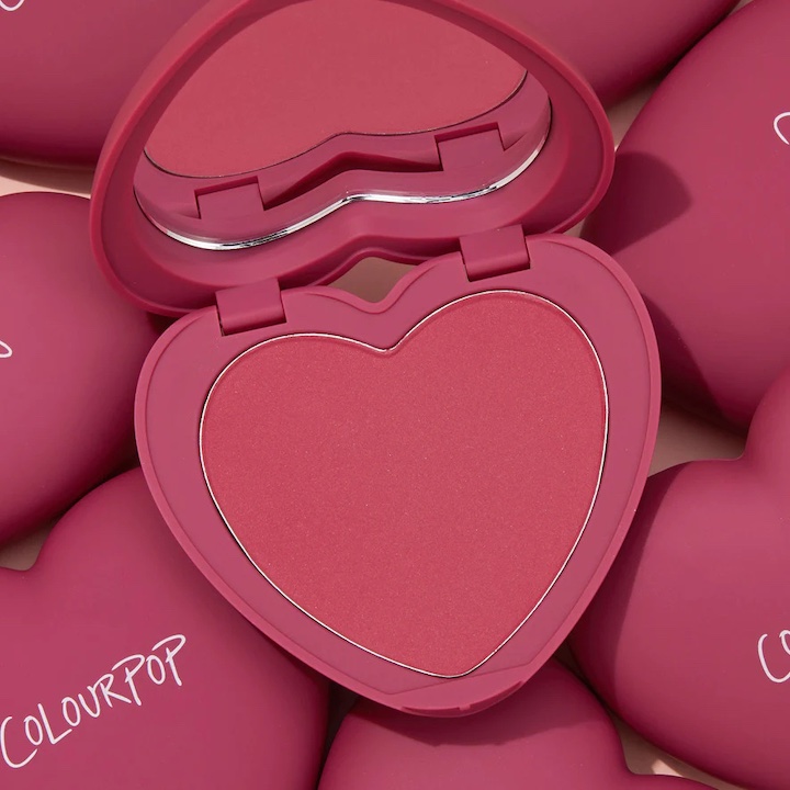 valentine's valentines day gift gifts presents ideas colourpop pressed powder blush babycakes blusher pinks matte
