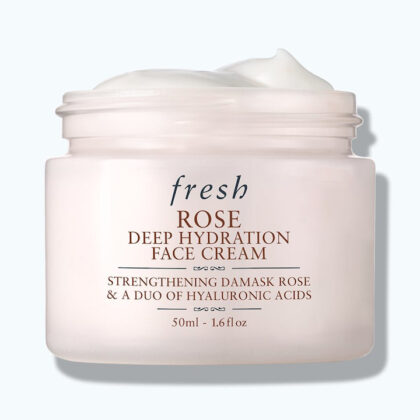 skincare routine gentle sensitive skin affordable fragrance free beauty moisturiser fresh rose deep hydration face cream moisturizer