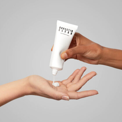 skincare routine gentle sensitive skin affordable fragrance free beauty moisturiser rovectin clean lotus water cream